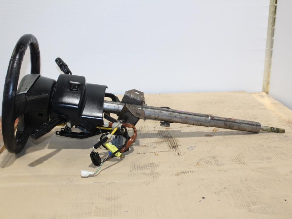 JDM STI SUBARU WRX IMPREZA STEERING WHELL WITH COLUMN: Image 5