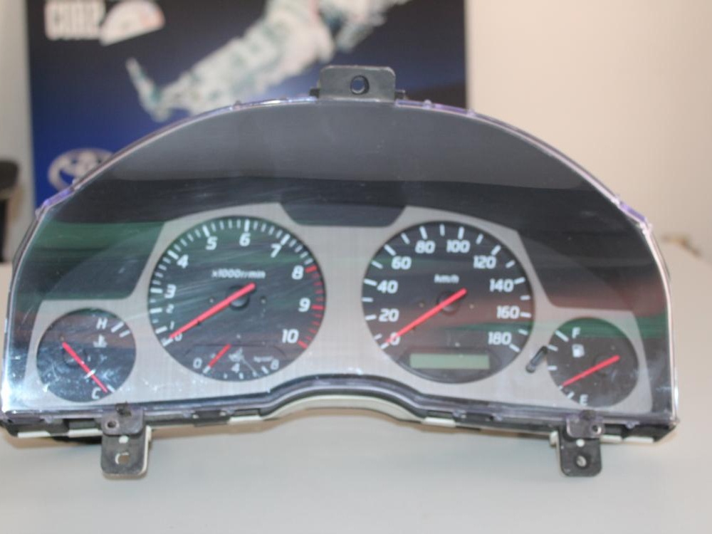 SKYLINE JDM NISSAN GT-R TURBO MANAUL GAUGE SPEEDOMETER OEM CLUSTER: Image 1
