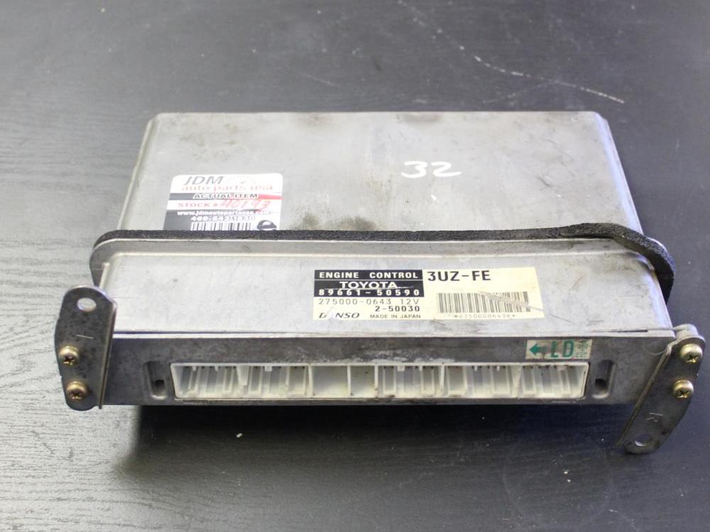 TOYOTA  LS430 -GS430 ECU CONTROL UNIT 2000 TO 2003 4.3 V8 #89661-50590 3UZ-FE: Image 4