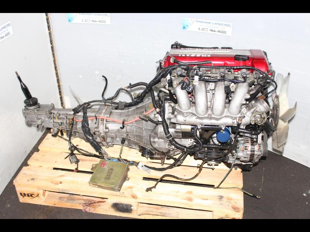JDM NISSAN 180SX SR20DET 2.0L DOHC TURBO ENGINE, 5SPEED TRANSMISSION, ECU, WIRING HANRESS, IGNITER CHIP: Image 11
