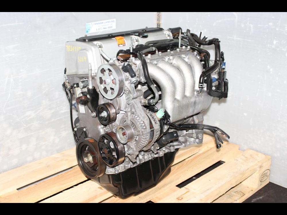 JDM HONDA ACCORD K24A 2.4L DOHC I VTEC ENGINE 2003-2006: Image 1
