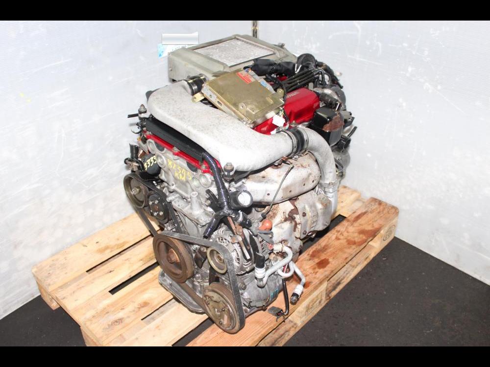 JDM NISSAN BLUE BIRD SR20 TURBO ENGINE AWD MANUAL TRANSMISSION, ECU, WIRING HARNESS: Image 6