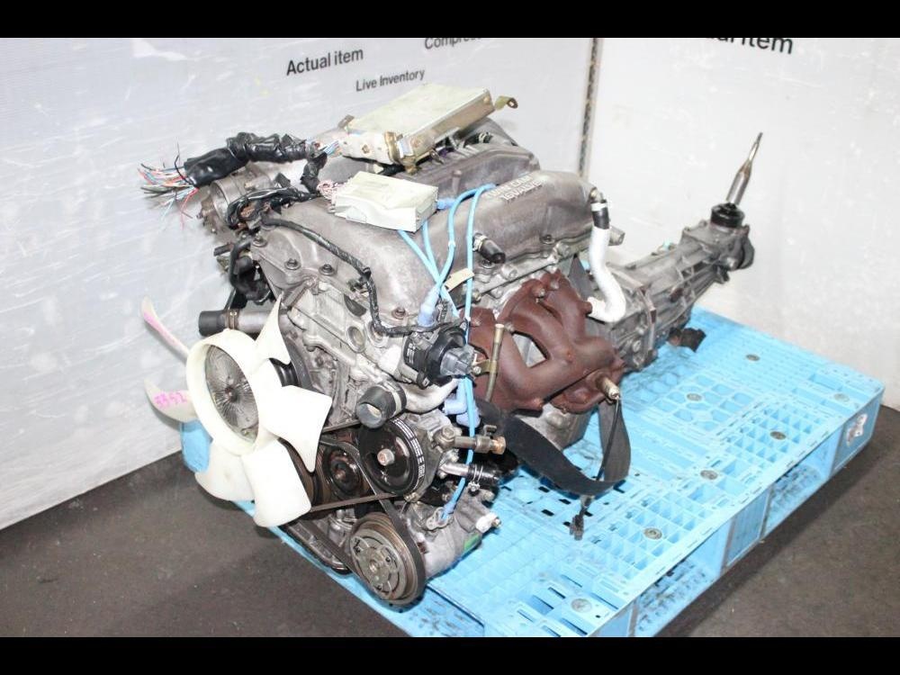 JDM 240SX, 180SX SR20DE S14 2.0L DOHC MOTOR WITH 5SPEED RWD TRANSMISSION: Image 2