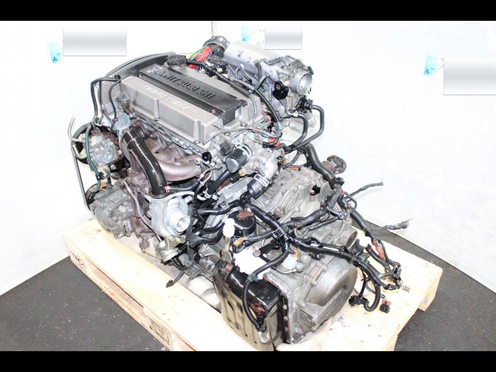 JDM MITSUBISHI OUTLANDER, AIRTREK 2004-2005 TURBO DOHC 2.0L ENGINE  AND AUTOMATIC AWD TRANSMISSION: Image 3