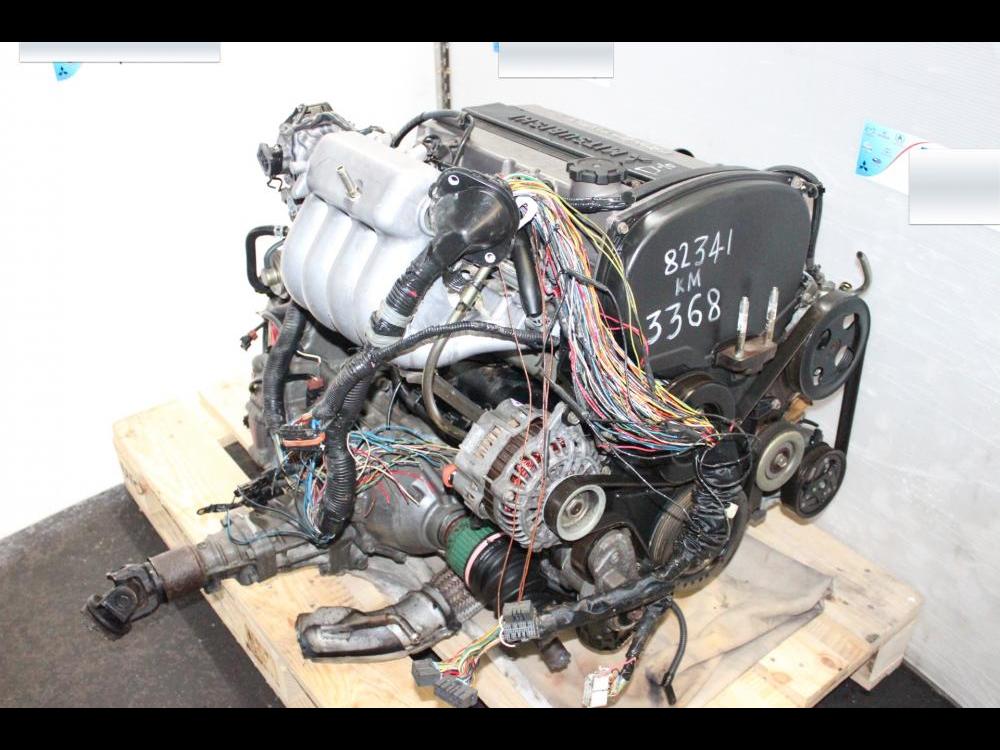 JDM MITSUBISHI OUTLANDER, AIRTREK 2004-2005 TURBO DOHC 2.0L ENGINE  AND AUTOMATIC AWD TRANSMISSION: Image 6