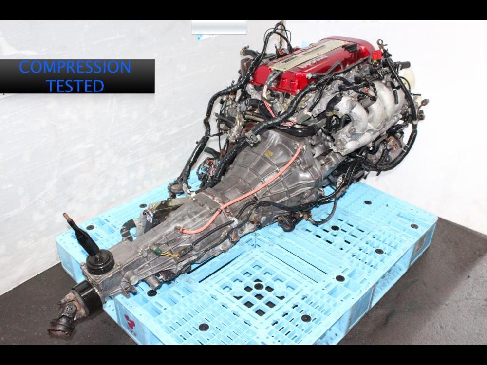 NISSAN 180SX, 240SX, SILVIA JDM SR20DET 2.0L DOHC TURBO MOTOR, 5SPEED TRANSMISSION, ECU, WIRING, IGNITER CHIP: Image 2