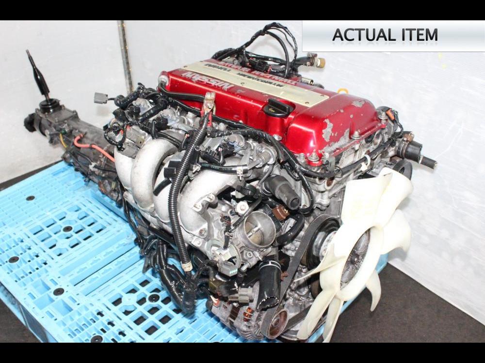 NISSAN 180SX, 240SX, SILVIA JDM SR20DET 2.0L DOHC TURBO MOTOR, 5SPEED TRANSMISSION, ECU, WIRING, IGNITER CHIP: Image 5