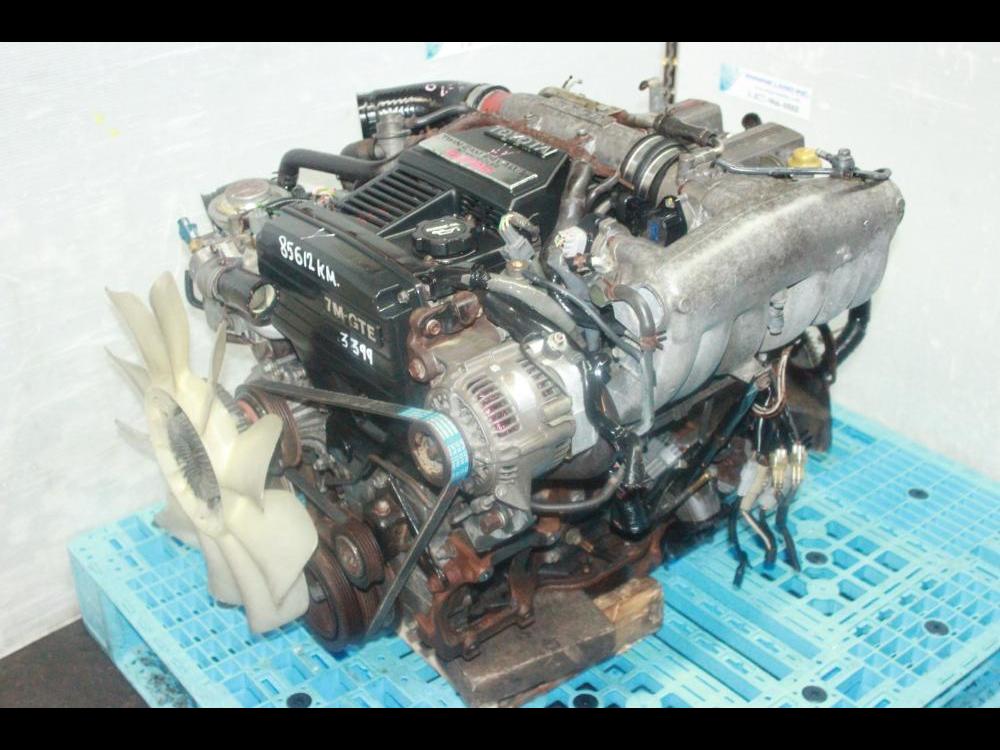 JDM TOYOTA SUPRA 1988-1991 7MGTE MK3 TURBO ENGINE, ECU, WIRING: Image 4