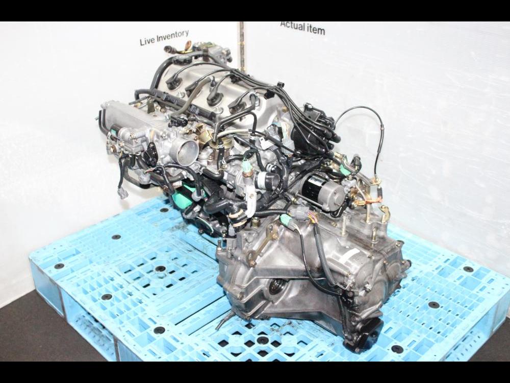 USED HONDA ACCORD 94-97 JDM F22B 2.2L SOHC NON VTEC MOTOR AND AUTOMATIC TRANSMISSION: Image 5