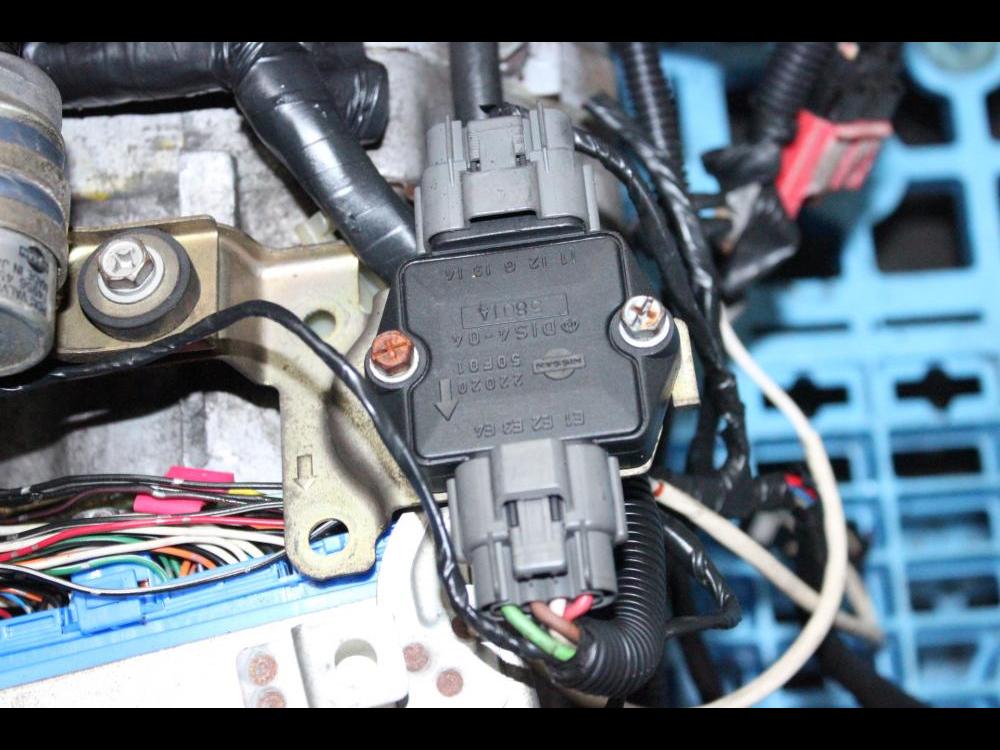 JDM NISSAN SILVIA 240SX SR20 S14 TURBO MOTOR MANUAL TRANSMISSION, ECU, WIRING, IGNITER CHIP, MAF: Image 7
