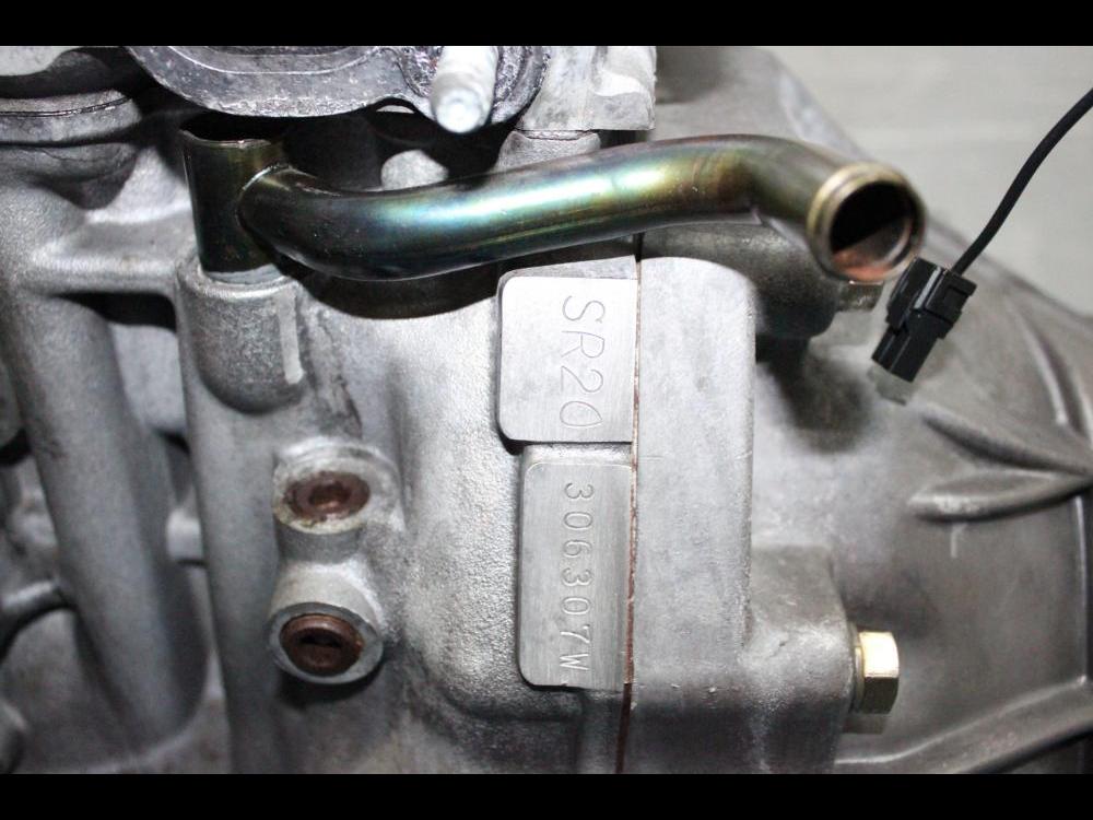 JDM NISSAN 240SX SR20DE MOTOR 5SPEED TRANSMISSION, ECU, WIRING, 180SX S14 ENGINE: Image 1