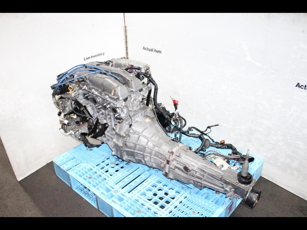 JDM NISSAN 240SX SR20DE MOTOR 5SPEED TRANSMISSION, ECU, WIRING, 180SX S14 ENGINE: Image 5