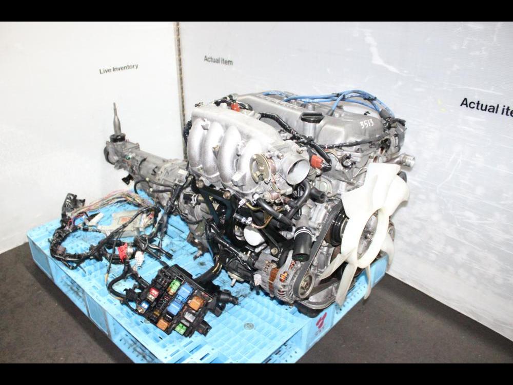 JDM NISSAN 240SX SR20DE MOTOR 5SPEED TRANSMISSION, ECU, WIRING, 180SX S14 ENGINE: Image 9