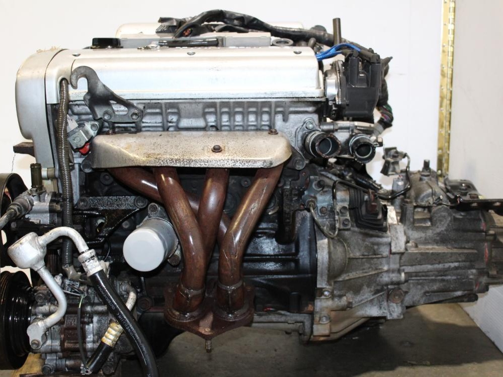 JDM MAZDA BONGO BRAWNY RF TURBO DIESEL MOTOR AWD MANUAL TRANSMISSION, ECU, WIRING: Image 1