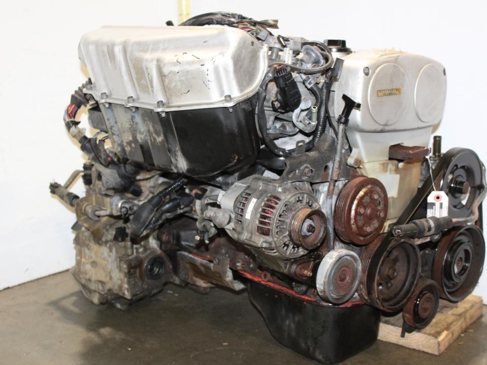 JDM MAZDA BONGO BRAWNY RF TURBO DIESEL MOTOR AWD MANUAL TRANSMISSION, ECU, WIRING: Image 5