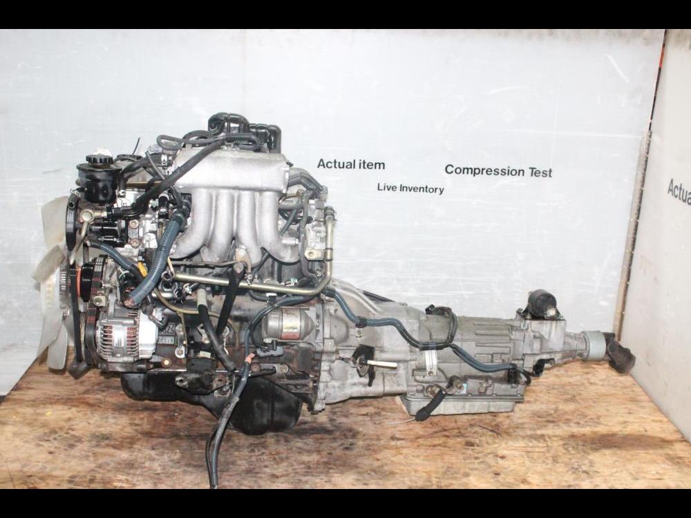 1995-1996 TOYOTA TACOMA 4RUNNER 3RZFE JDM MOTOR 2.7L 4CYL 3RZ DISTRIBUTOR ENGINE: Image 1
