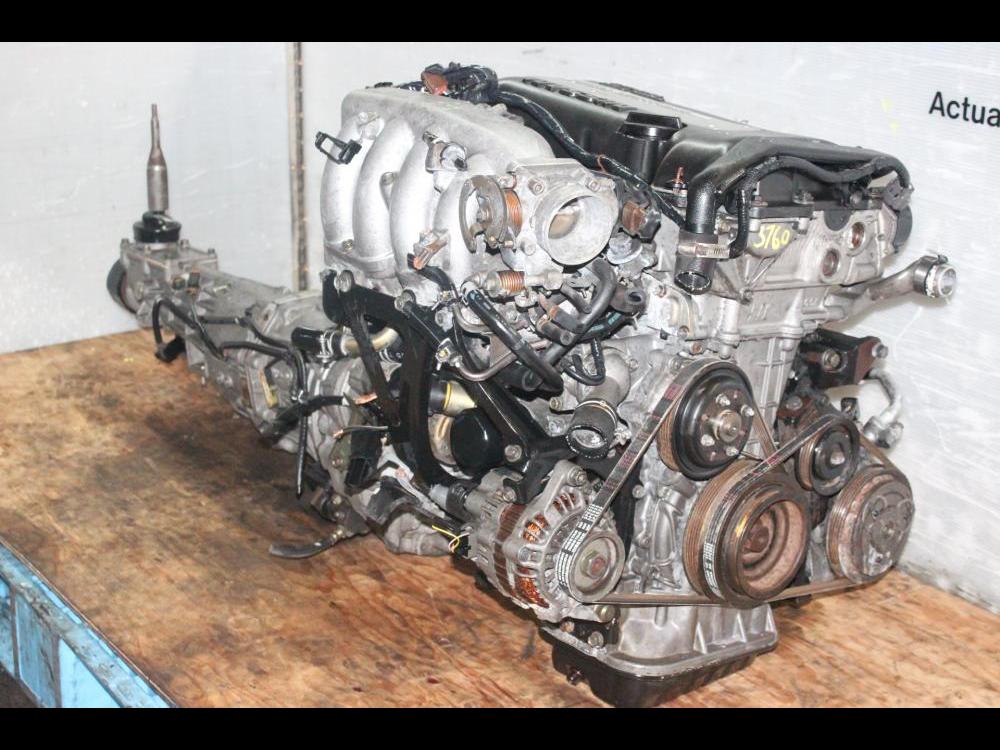JDM NISSAN 240SX, SILVIA, 180SX SR20DET S14 DOHC TURBO ENGINE MANUAL GEARBOX: Image 5