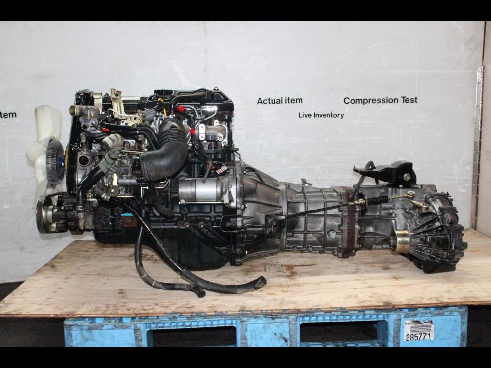 JDM TOYOTA DYNA 2L DIESEL ENGINE MANUAL AWD TRANSMISSION: Image 5