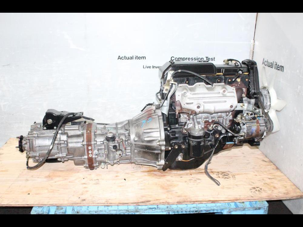 JDM TOYOTA DYNA 2L DIESEL ENGINE MANUAL AWD TRANSMISSION: Image 1