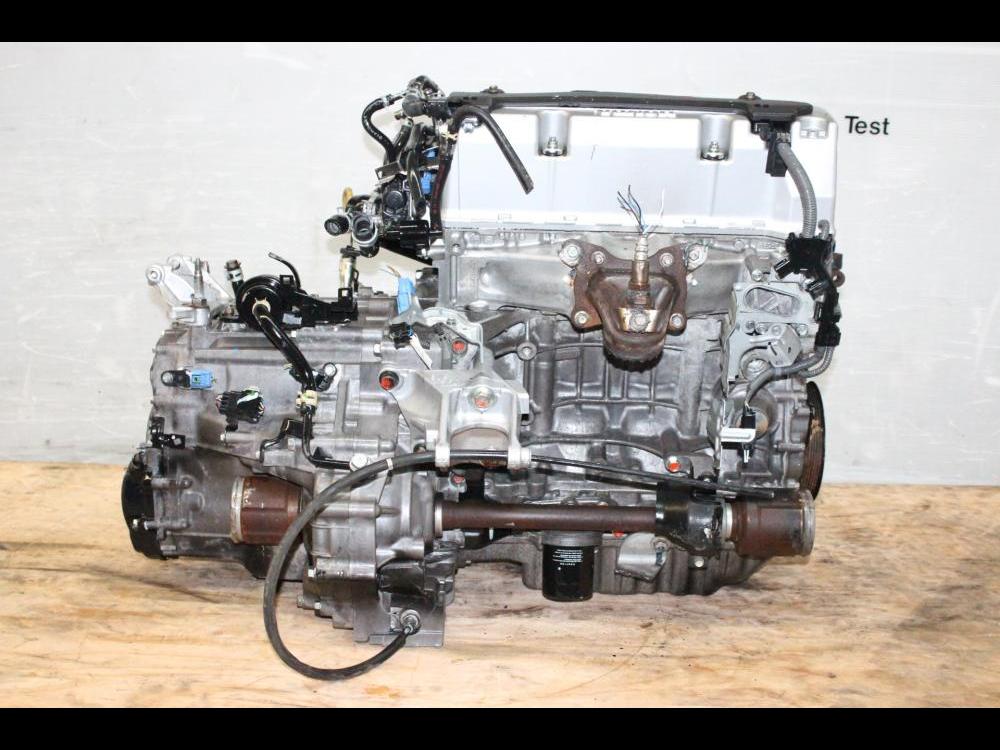 JDM K24A 2.4L DOHC I-VTEC SINGLE EXHAUST PORT 2008-2010 LONG BLOCK ENGINE: Image 9