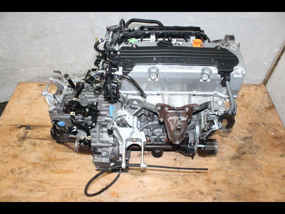 JDM K24A 2.4L DOHC I-VTEC SINGLE EXHAUST PORT 2008-2010 LONG BLOCK ENGINE: Image 8