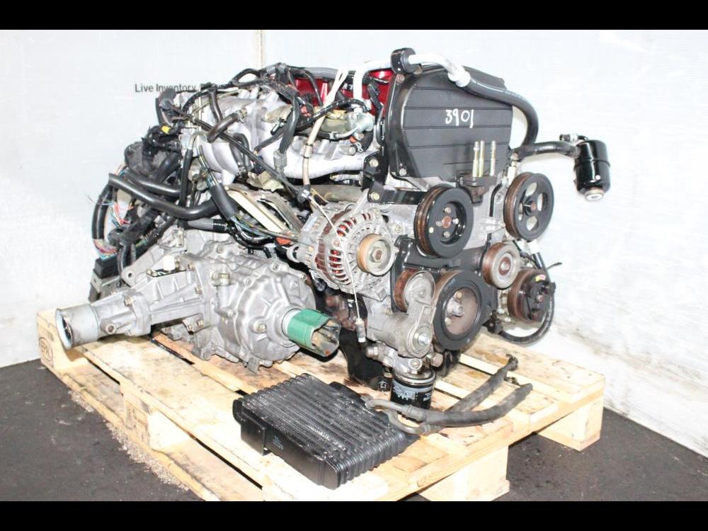 JDM 2001-2003 MITSUBISHI LANCER EVO 7 4G63 TURBO 2.0L DOHC MOTOR AUTOMATIC AWD TRANSMISSION: Image 10
