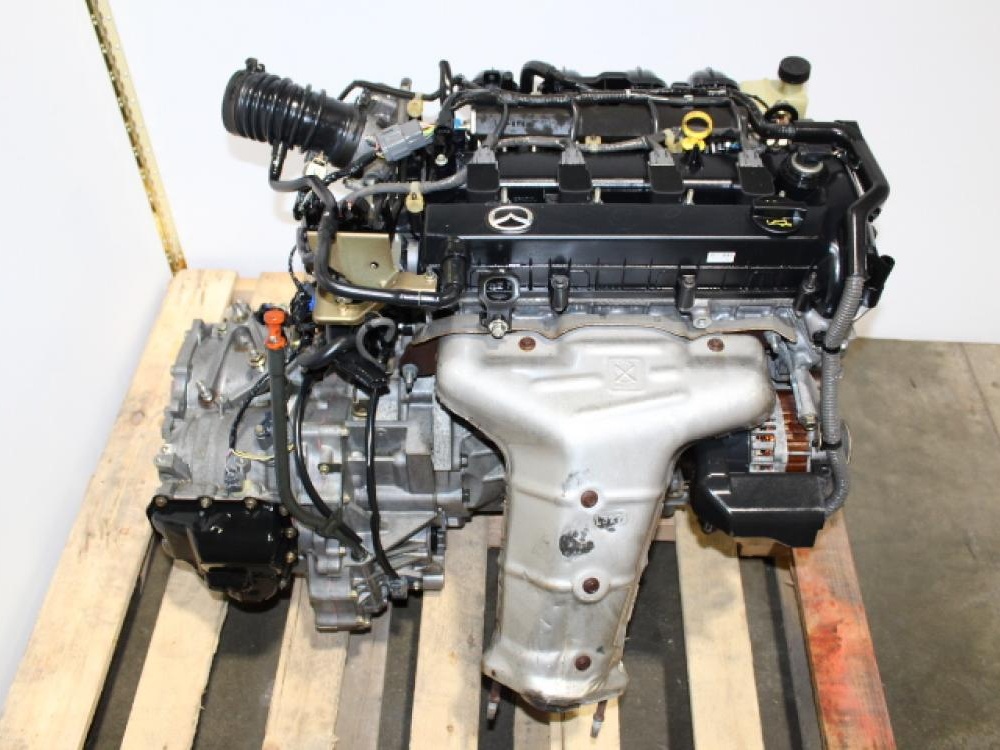  MAZDA LF, 2.0L, DOHC JDM ENGINE WITH TRANSMISSION 2006-2009 : Image 3