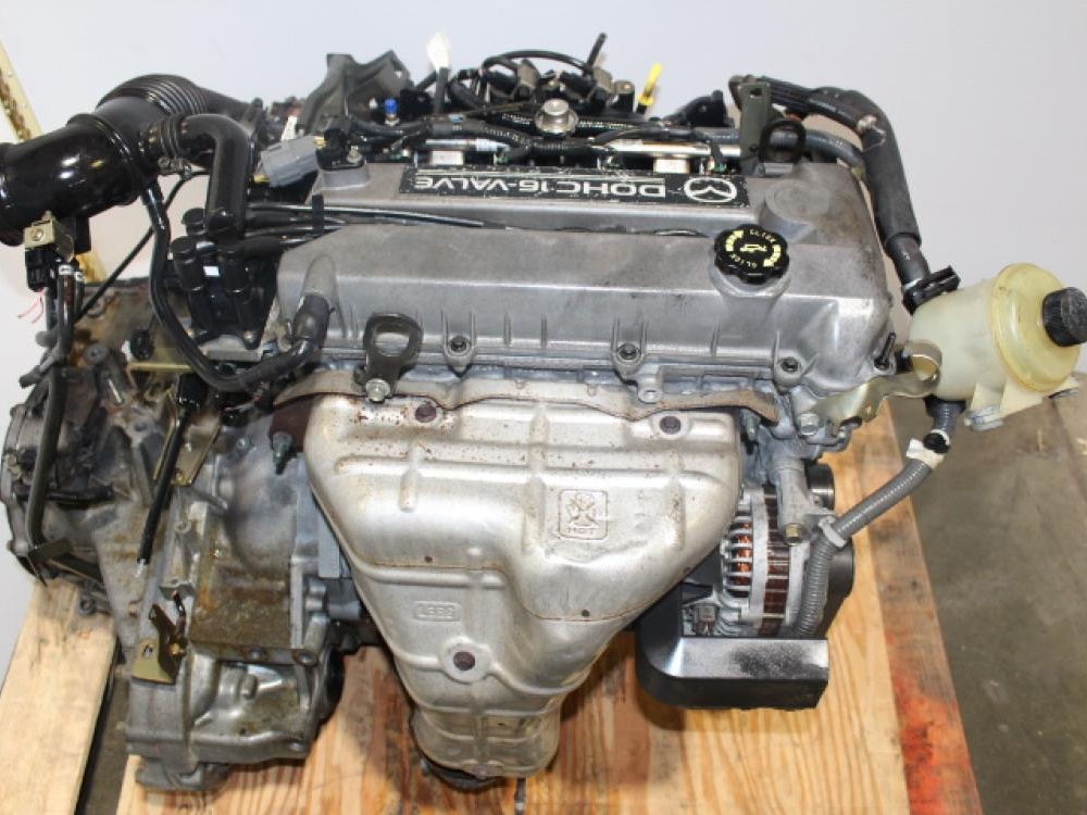JDM 2002-2005 MAZDA 6 L3-VE 2.3L DOHC 4 CYLINDER ENGINE WITH TRANSMISSION: Image 1