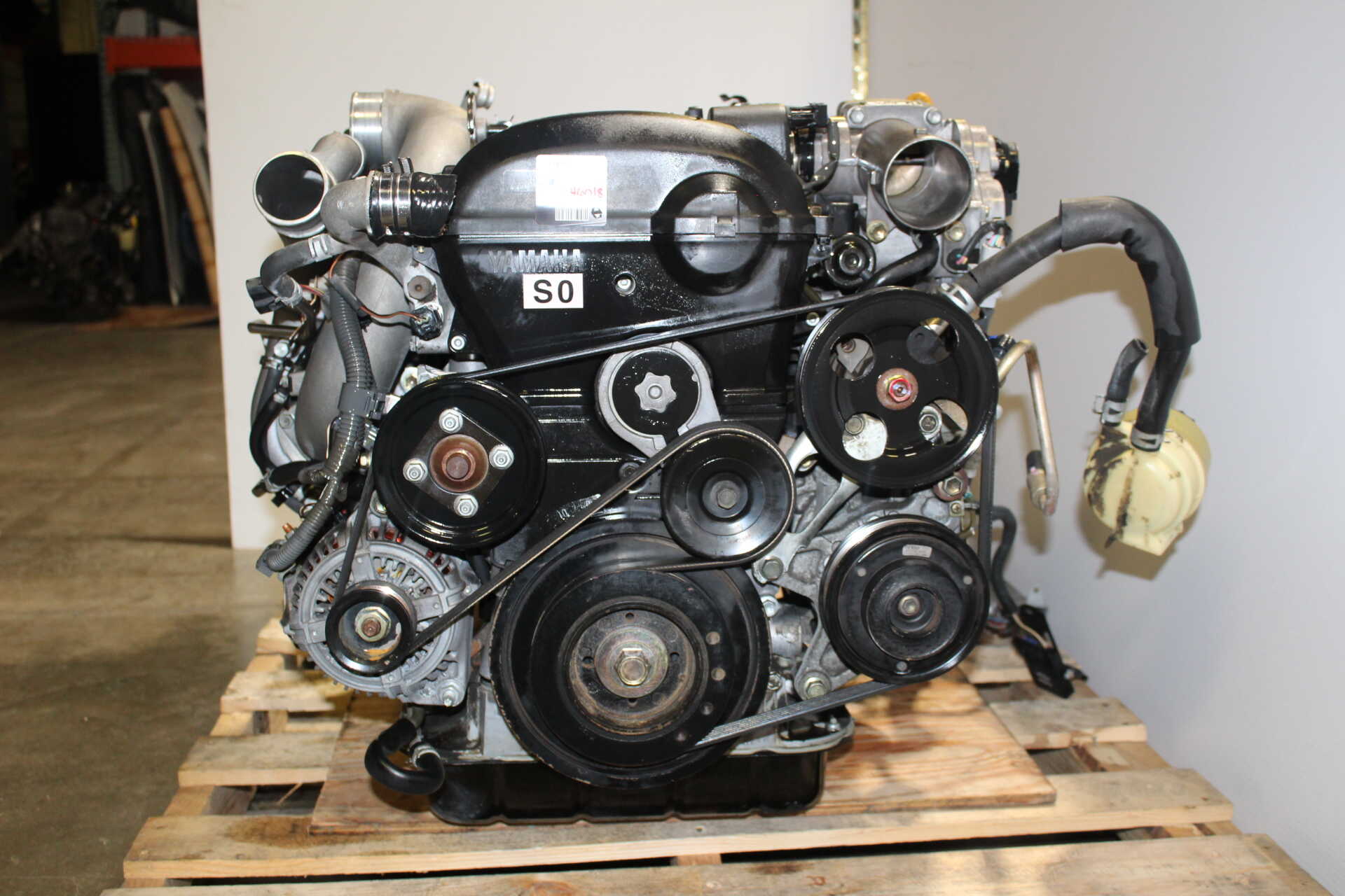 1999-2003 JDM TOYOTA VVTI TURBO 1JZ, 2.5L GTE, IGNITER, DET, ESCS-I, ECU, TRANSMISSION WITH ENGINE : Image 17
