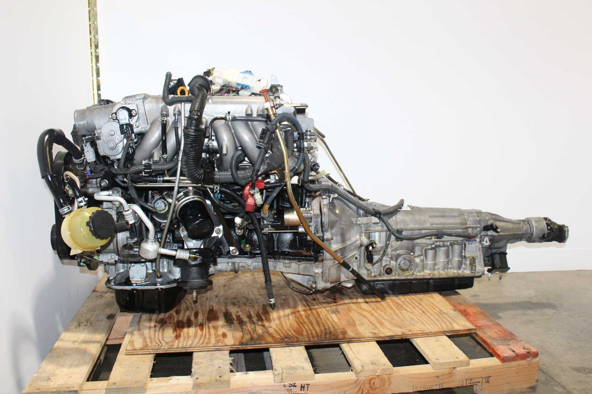 1999-2003 JDM TOYOTA VVTI TURBO 1JZ, 2.5L GTE, IGNITER, DET, ESCS-I, ECU, TRANSMISSION WITH ENGINE : Image 15