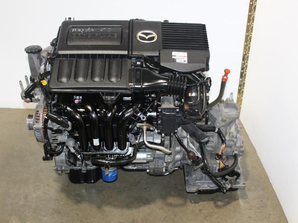 JDM MAZD ZJ 1.6L MOTOR AND AUTOMATIC TRANSMISSION: Image 1