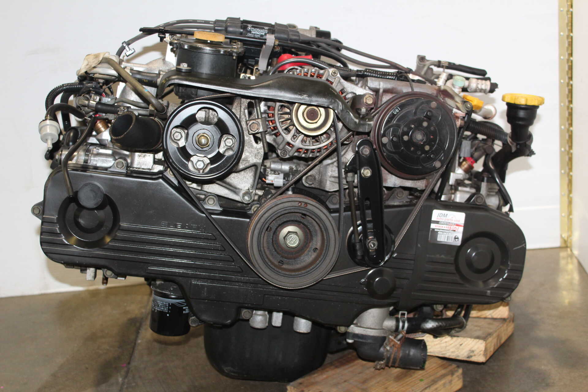 1999-2005 SUBARU EJ20 OUTBACK 2.0L SINGLE CAM 4 CYL JDM MOTOR: Image 1