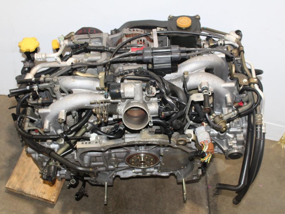1999-2005 SUBARU EJ20 OUTBACK 2.0L SINGLE CAM 4 CYL JDM MOTOR: Image 6