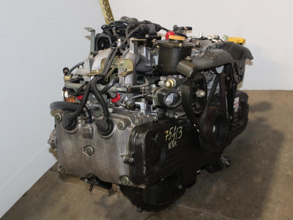 SUBARU EJ20 OUTBACK 2.0L SINGLE CAM 4 CYL JDM ENGINE 1999-2005: Image 3