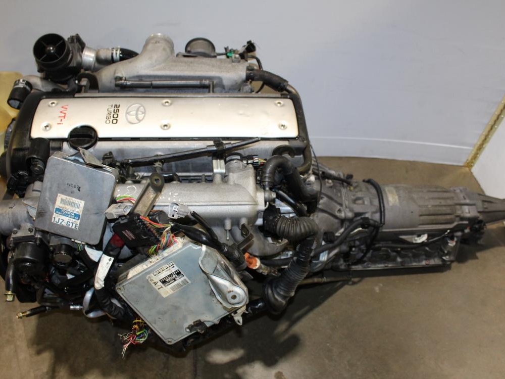 JDM TOYOTA CHASER 1JZGTE 2.5L VVTI TURBO ENGINE AIR SENSOR ECU IGNITER AUTO TRANSMISSION FOR SALE: Image 1