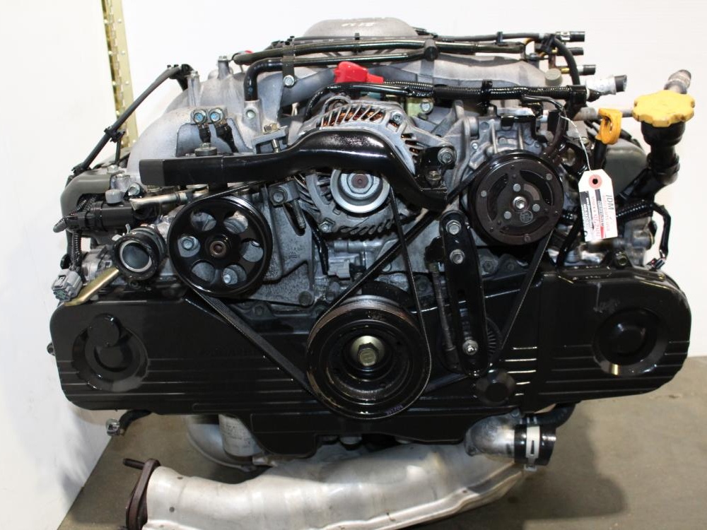 JDM SUBARU EJ20 OUTBACK 2.0L SINGLE CAM 4 CYL JDM MOTOR 1999-2005: Image 1