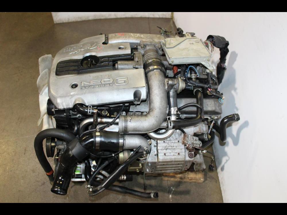 JDM NISSAN SKYLINE R34 TURBO RB25DET NEO-6 MOTOR GTS-T RB25 2WD ENGINE WITH ECU FOR SALE: Image 6