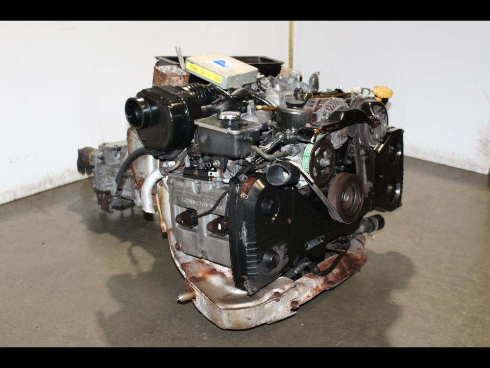 USED JDM SUBARU FORESTER EJ205 2.0L QUAD CAM AVCS TURBO ENGINE IMPREZA WRX EJ20 2002-2005: Image 2