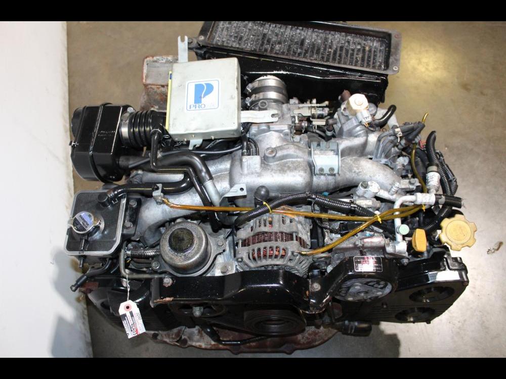 USED JDM SUBARU FORESTER EJ205 2.0L QUAD CAM AVCS TURBO ENGINE IMPREZA WRX EJ20 2002-2005: Image 10