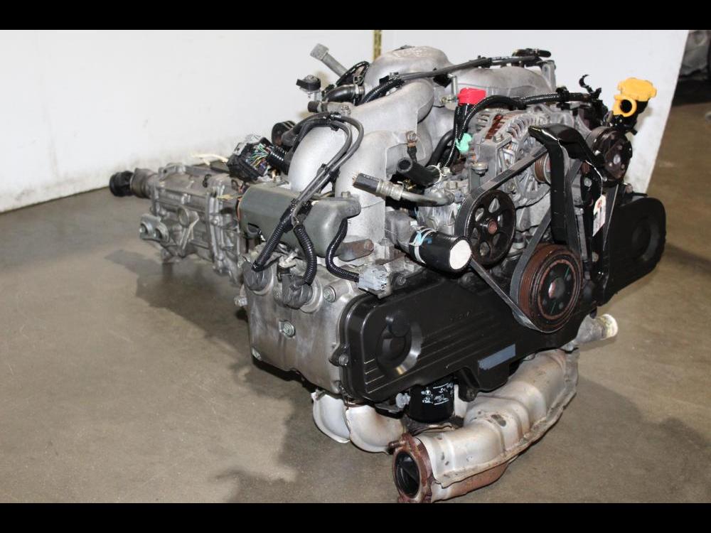 02-05 JDM SUBARU EJ25 SOHC 2.5L NON-AVCS IMPREZA FORESTER OUTBACK LEGACY JMD MOTOR ONLY: Image 4