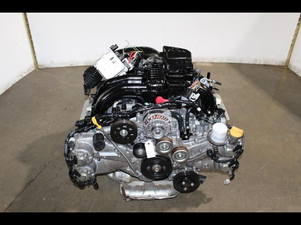 USED JDM SUBARU FB20 2.0L DOHC AVCS ENGINE ONLY XV CROSSTREK 2012-2014: Image 1