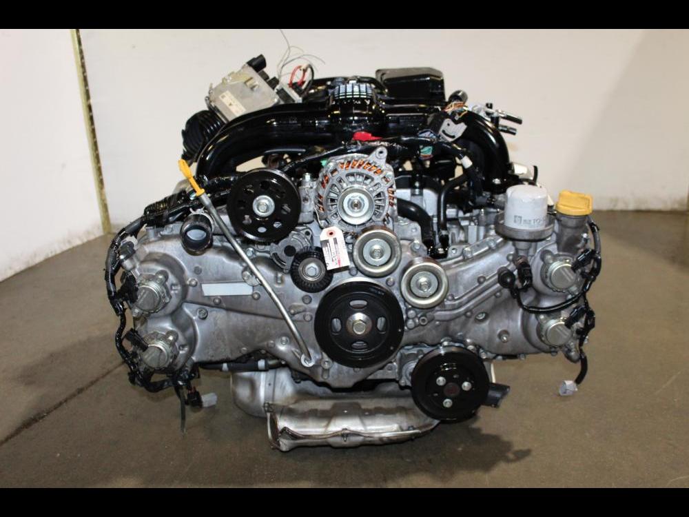 USED JDM SUBARU FB20 2.0L DOHC AVCS ENGINE ONLY XV CROSSTREK 2012-2014: Image 2