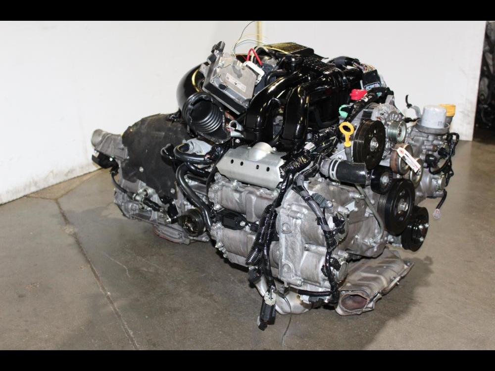 USED JDM SUBARU FB20 2.0L DOHC AVCS ENGINE ONLY XV CROSSTREK 2012-2014: Image 3