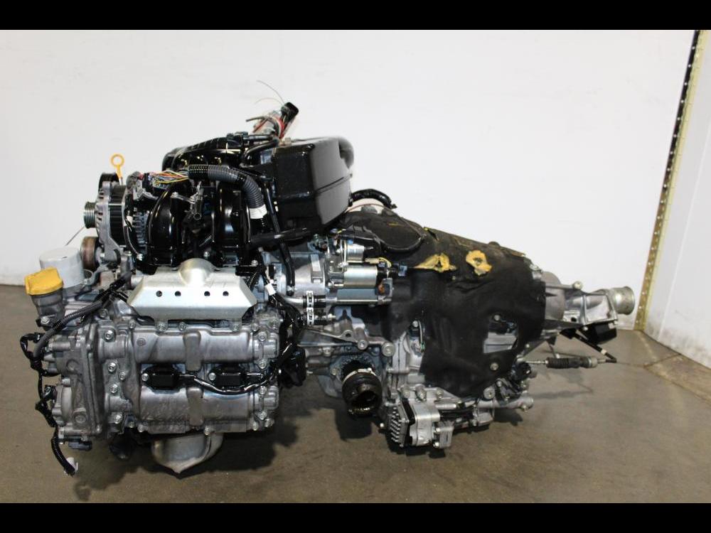 USED JDM SUBARU FB20 2.0L DOHC AVCS ENGINE ONLY XV CROSSTREK 2012-2014: Image 6