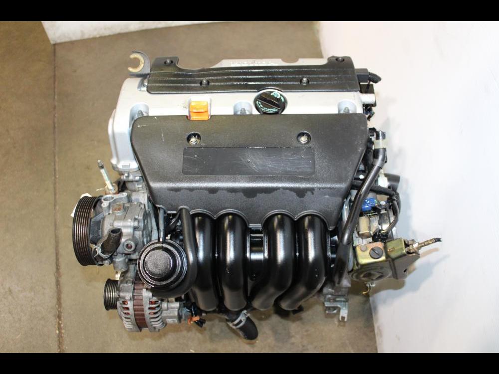02-06 USED JDM HONDA CRV K24A 2.4L DOHC VTEC CR-V MOTOR ONLY: Image 1