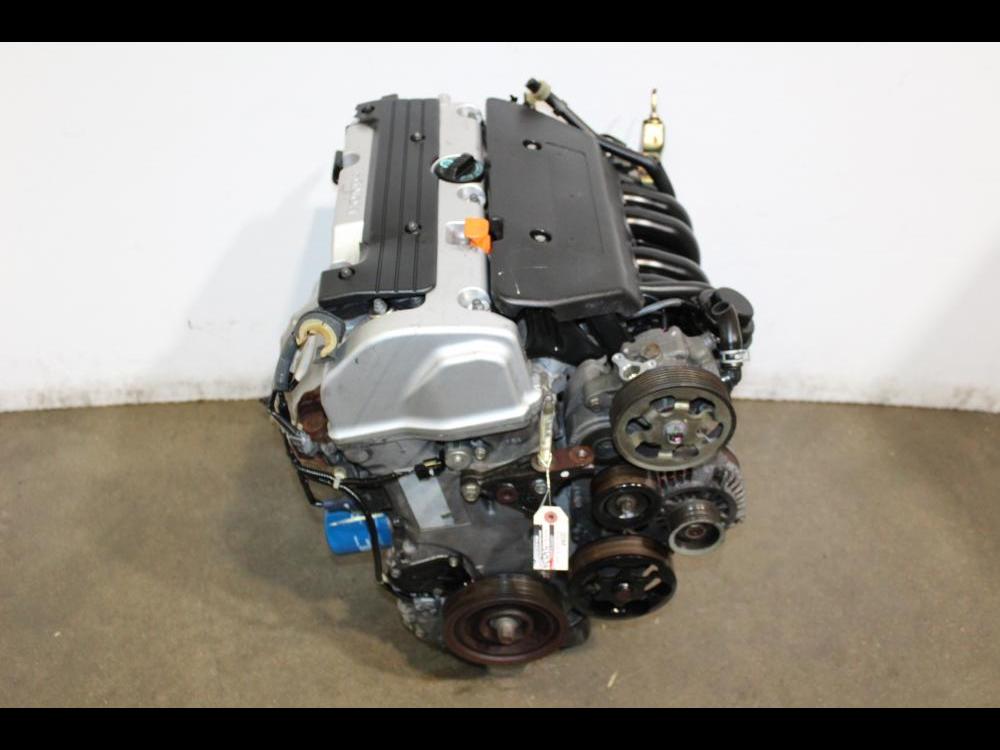 02-06 USED JDM HONDA CRV K24A 2.4L DOHC VTEC CR-V MOTOR ONLY: Image 8