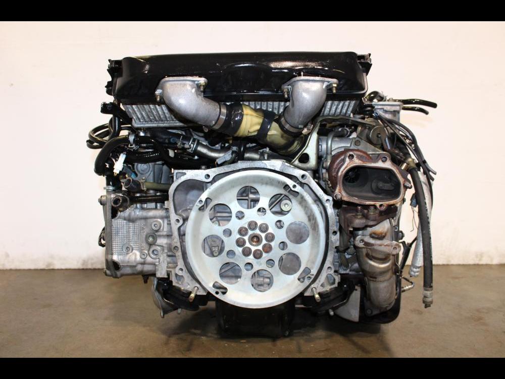 USED JDM SUBARU FORESTER EJ205 2.0L QUAD CAM AVCS 2002-2005 TURBO ENGINE IMPREZA WRX EJ20 : Image 2