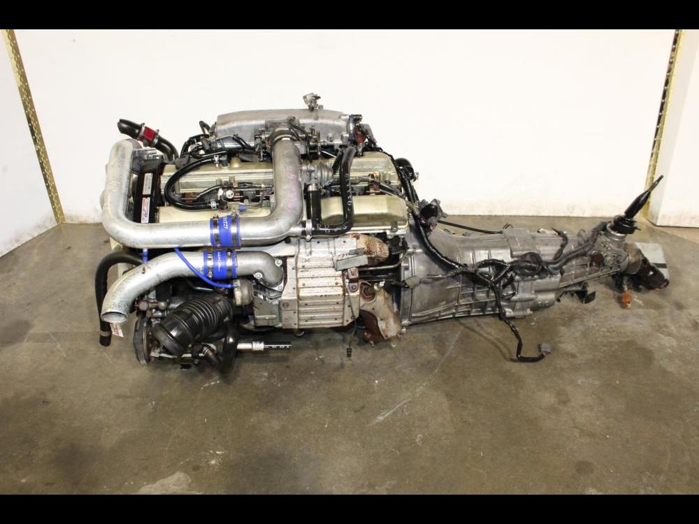 USED JDM NISSAN SKYLINE R34 RB25DET TURBO ENGINE GTE RB25 6-SPEED MANUAL TRANSMISSION FOR SALE : Image 9