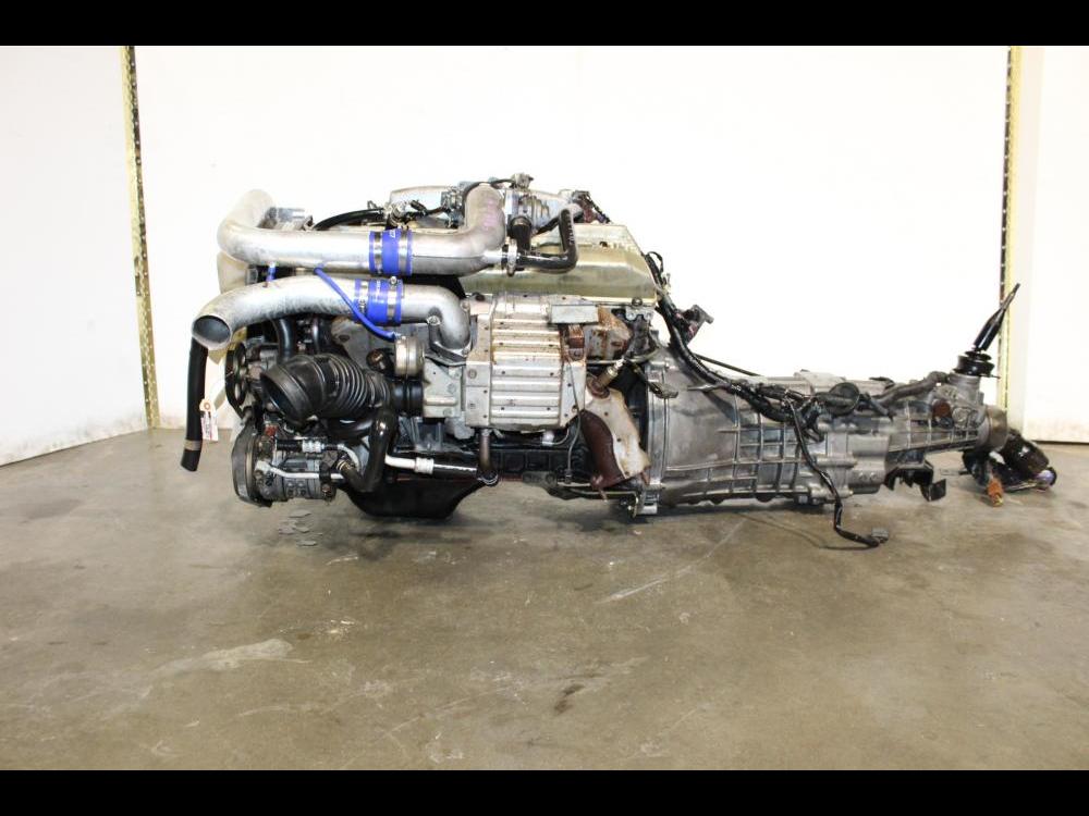 USED JDM NISSAN SKYLINE R34 RB25DET TURBO ENGINE GTE RB25 6-SPEED MANUAL TRANSMISSION FOR SALE : Image 3