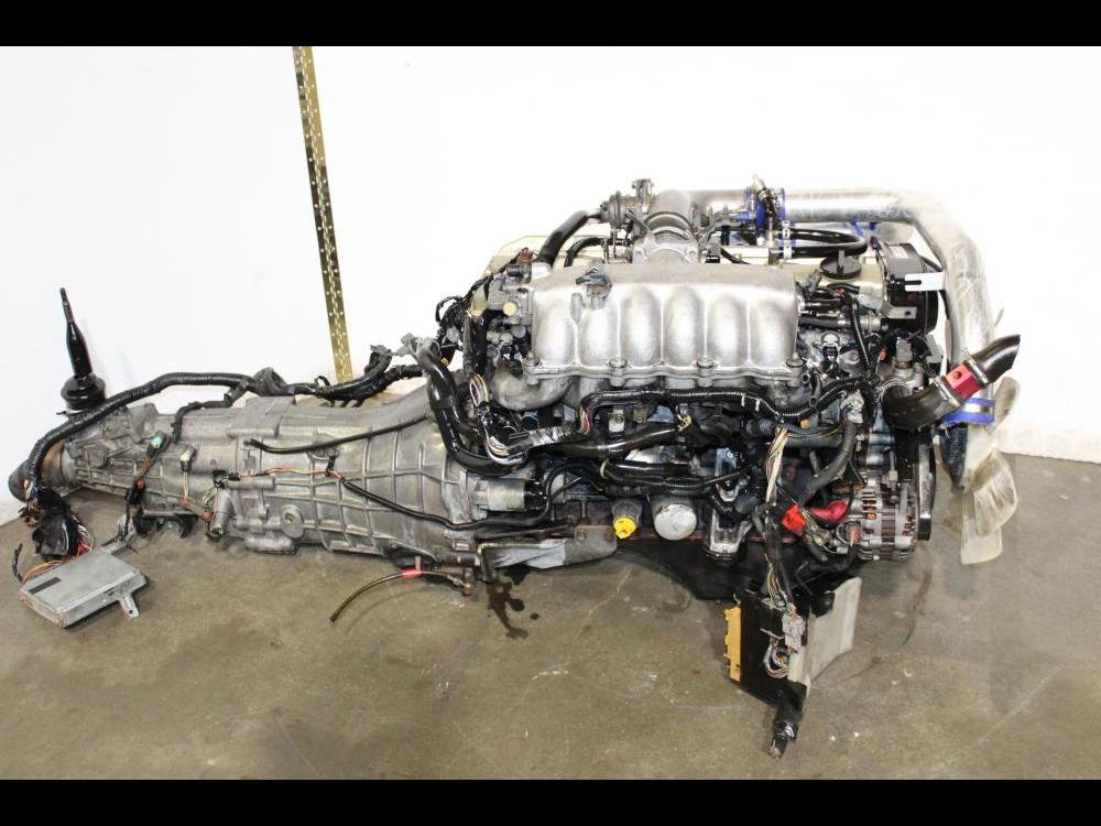 USED JDM NISSAN SKYLINE R34 RB25DET TURBO ENGINE GTE RB25 6-SPEED MANUAL TRANSMISSION FOR SALE : Image 6